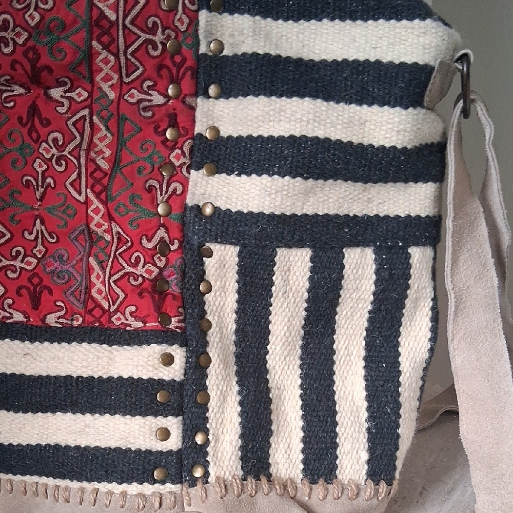 Free People multicolor patchwork backpack - Picture 3 of 9